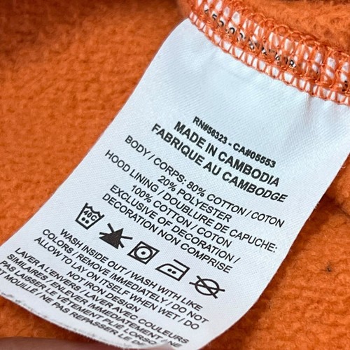 Nike Sweater Boys XL Standard Fit Coral Logo Hoodie Streetwear Relaxed Comfort - Picture 9 of 11