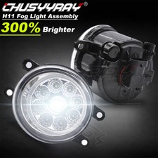 For Toyota Venza 2009-2015 Clear Lens Pair Bumper Fog Lights Replacement Lamps A