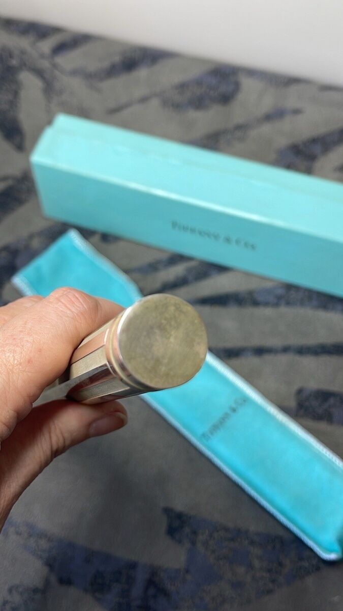 Vintage TIFFANY & CO 925 Sterling Silver Cigar Tube Case | eBay Vintage TIFFANY & CO 925 Sterling Silver Cigar Tube Case | eBay