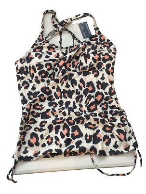Summer Mae Women s Tankini Swimsuit Top Size Small Swimwear