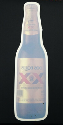 Werbe-Aufkleber DOS Equis XX Bier Mexiko Scheibenaufkleber XL 90er Kiosk