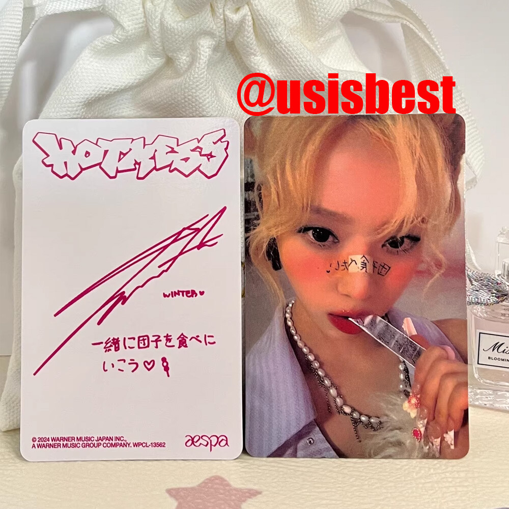 aespa Winter Hot Mess LIMITED Edition ver. JAPAN Official aespa Winter Hot Mess LIMITED Edition ver. JAPAN Official