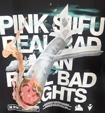 no War Pink Siifu Real bad Flights size Large t-shirt Real Badman made in USA