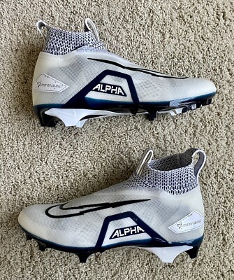 New Nike Alpha Menace Elite 3 White Black College Navy CT6648-102 Mens Size 11.5 s-l400.jpg main image 4
