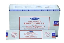 Satya Nag Champa Sweet Vanilla  Agarbatti Incense Sticks Export Quality  180gm