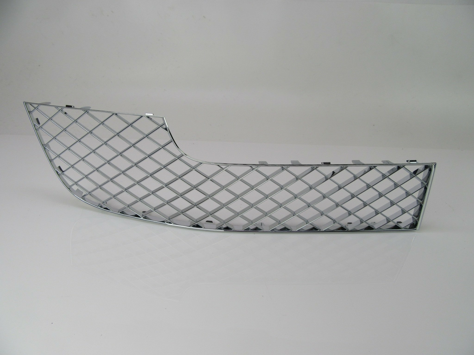 Bentley Continental Gt Gtc right front center bumper grill chrome 709