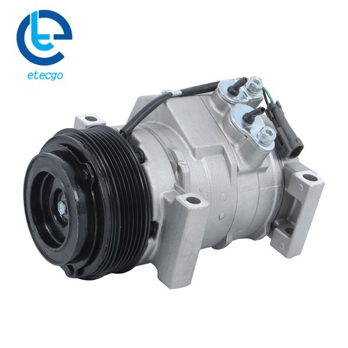 Compresor de aire acondicionado con embrague apto para Chevy Silverado Express 1500 GMC Sierra 15100340 - Imagen 6 de 15