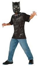 Rubie's Costume Captain America: Civil War Black Panther Child Top and Mask New