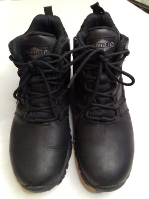 Merrell Work Moab 2 Mid Tactical Response Waterproof, Black, Size