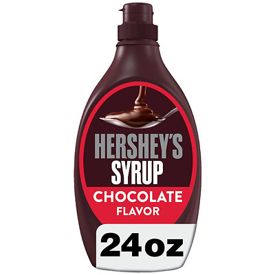Chocolate Syrup Bottle, 24 Oz