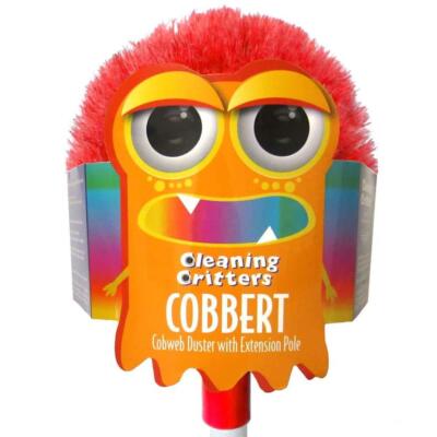 Cleaning Critters Cobbert Cobweb Duster With Extension Pole