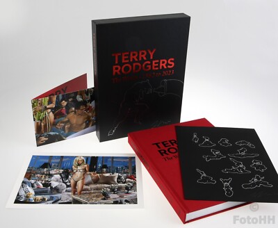 '' THE WORKS 1962 TO 2023 '' BY TERRY RODGERS RARE LIMITED EDITION WITH DRAWING !!