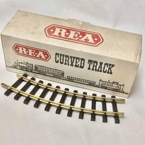 NEW OLD STOCK Lot 12 G REA-11100 Messing gebogen Zug Gleis R=600mm LGB 1100 | Zustand: New