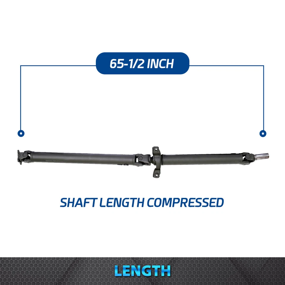 65 1/2'' Rear Prop Drive Shaft for 2005-2009 Subaru Outback w/ Manual Trans. - Image 2 of 4