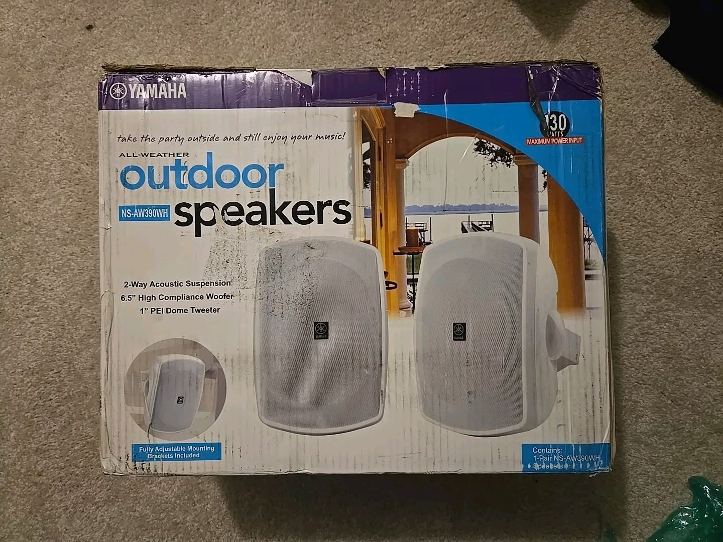 Yamaha NS-AW390 Hanging Speakers