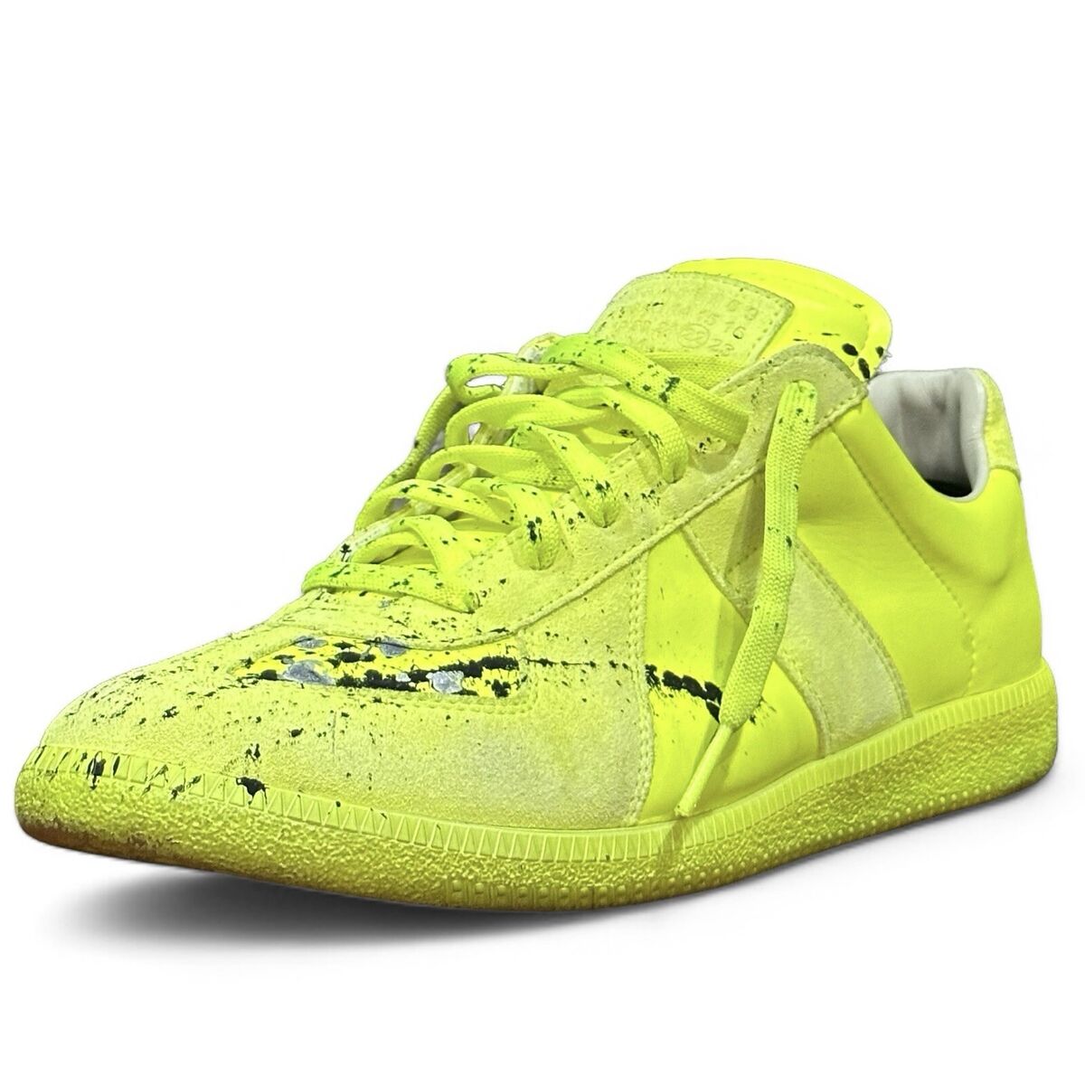 MAISON MARGIELA 'MERCURY REPLICA' Fluo Yellow Paint Splatter MAISON MARGIELA 'MERCURY REPLICA' Fluo Yellow Paint Splatter