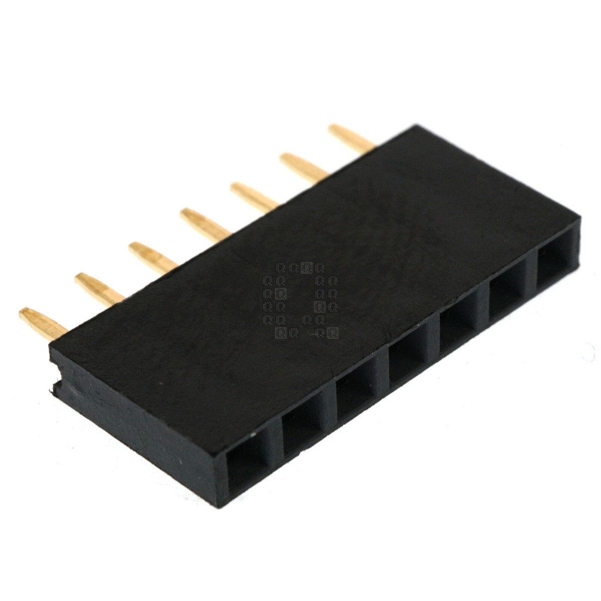 1x7 Single Row Female Straight Pin Header, 2.54mm Pitch | eBay