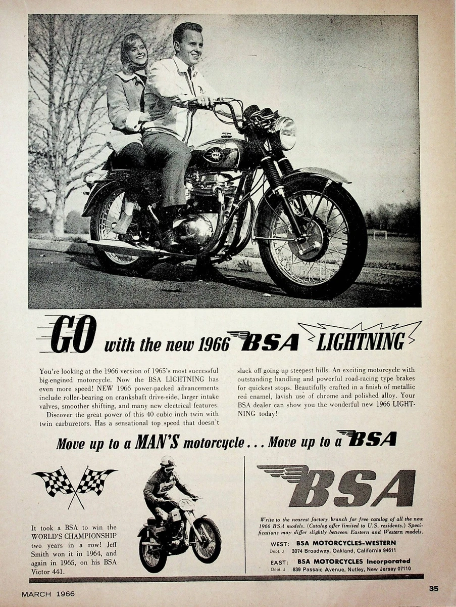 Vintage 2024 bsa motorcycles