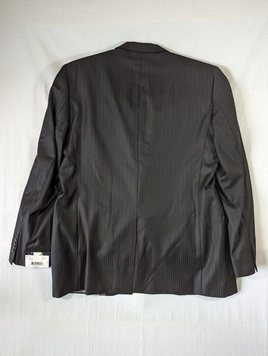 Cremieux Blazer Men's 44 L Suit Jacket Denver CT Loro Piana Super 130s 100% Wool - Picture 13 of 14