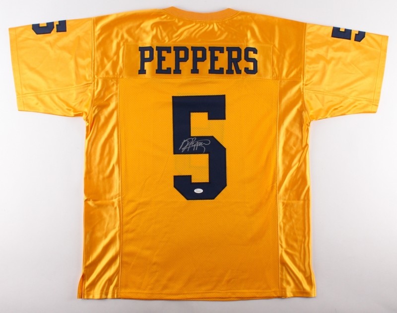 Jabrill Peppers Signed Michigan Wolverines Jersey (JSA COA) NY Giants Safety