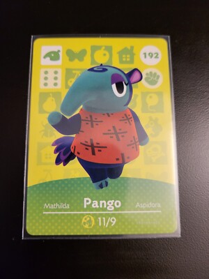 rare animal crossing villagers amiibo cards Tulin