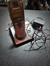 Panasonic KX TG1034S Base , Handset , A/C Adapter And Phone-cord  Clean