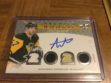 Anthony Angello 2020-21 Upper Deck Premier Jersey 27/99 #PRA-AN Rookie Auto RC
