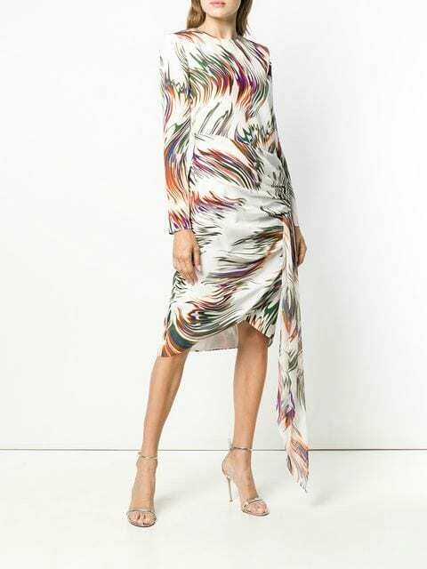 slip dress with long sleeve underneath Post- The Modhemian Fall Fashion Trends: Layering Your Slip Dress  The  Modhemian