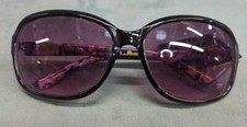 Revlon Floral Print Sunglasses Purple Lenses
