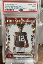 2025 Panini Donruss - The Elite Series Rookies Shedeur Sanders #ESR-SSS (RC)