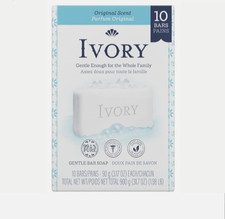 Ivory Soap White Bar Original Scent, 3.17 oz....