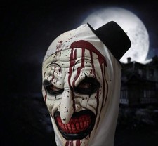 Deluxe Terrifier Art The Clown Halloween Costume Adult Mask