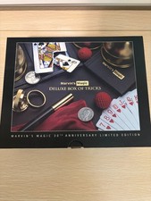 Marvin's Magic Deluxe Box of Tricks 30th Anniversary Limited Edition Unused