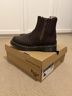 Dr. Martens 2976 Alyson Wintergrip Chelsea Ankle Boots Dark Brown UK Size 7