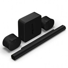 Sonos Bundle Arc Ultra, Sub 4 & Era 300 Paar - Schwarz (6 Jahre Garantie)