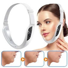 V-Face Shaping Massager Microcurrent Facial Lifting Device with 6 Modes 8 Gears