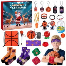 Advent Calendar 2025 Sport for Teen Boys Girls Teenagers Basketball Christmas...