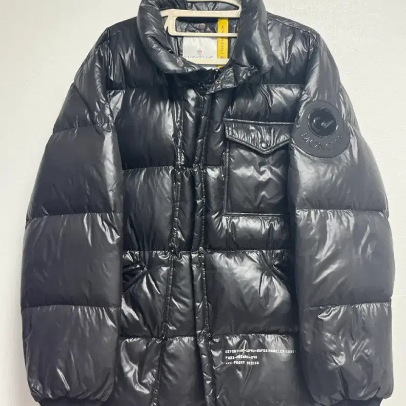 Moncler Hiroshi Fujiwara Puffer Jacket, Black, L-XL, Used thumbnail 7