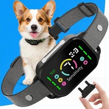 Dog Bark Collar for Large Medium Small Dogs, Rechargeable Bark Collar, Anti B...