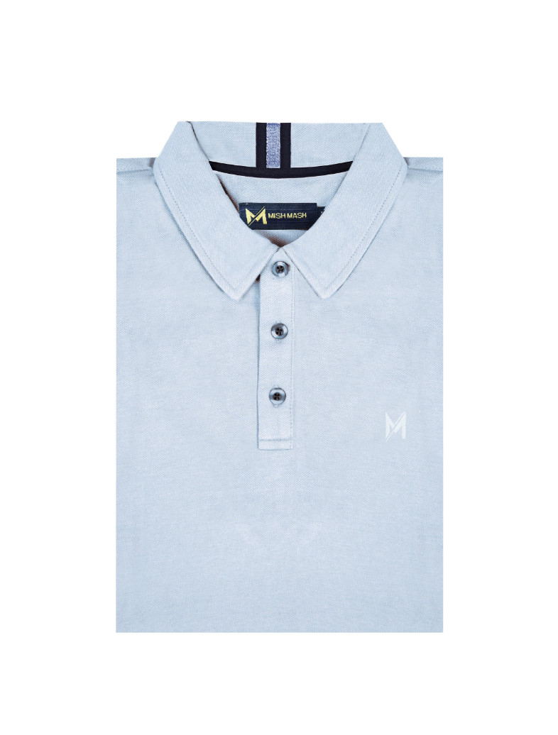 Mish Mash Mistral S/S Polo Sky
