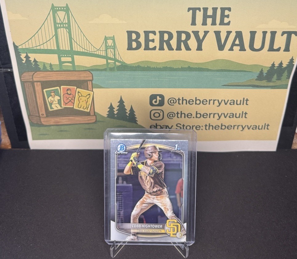 2025 Bowman - Chrome Prospects Cobb Hightower #BCP-104 (RC)