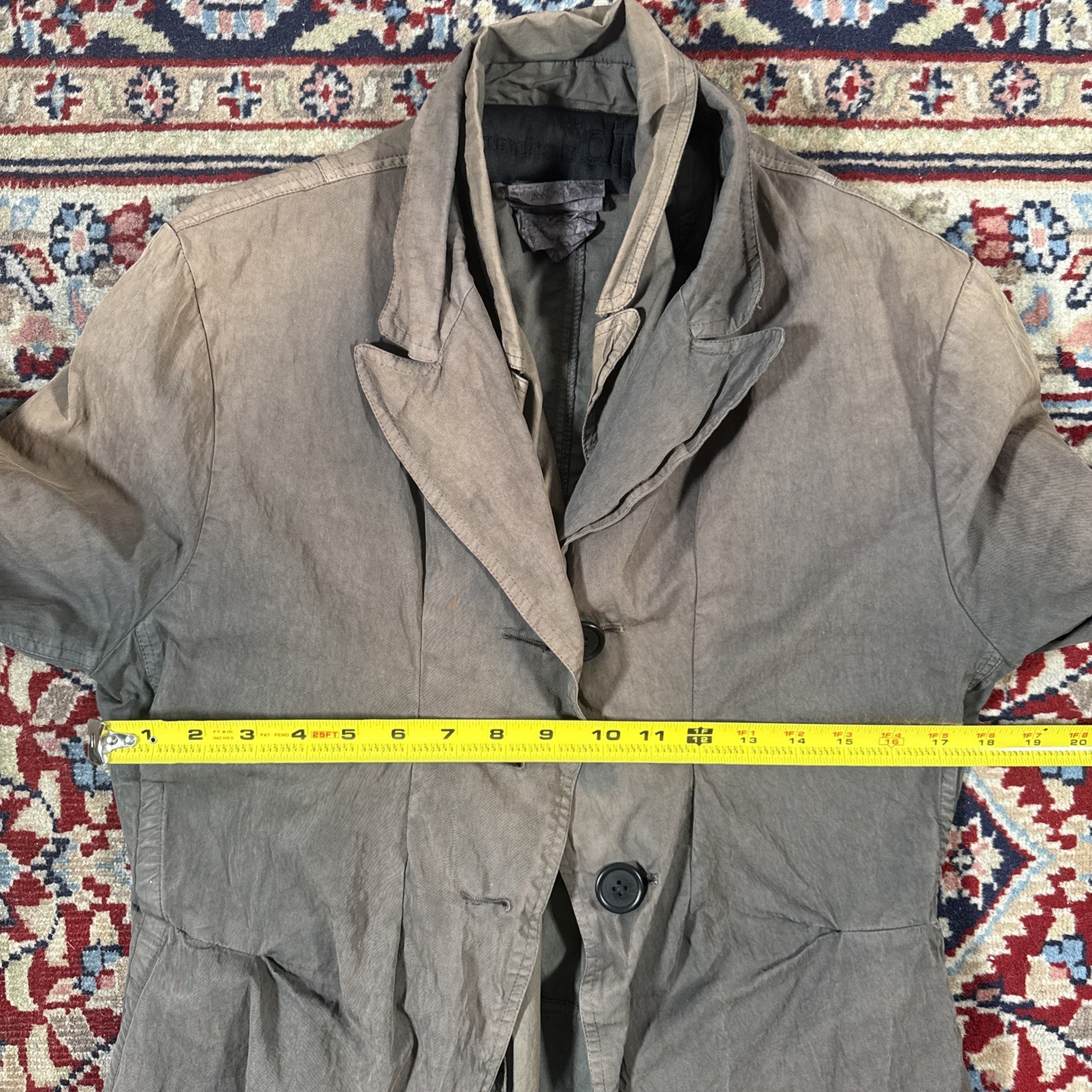 Runholz Dip Jacket Rustic Size Medium Designer Ma… - image 2