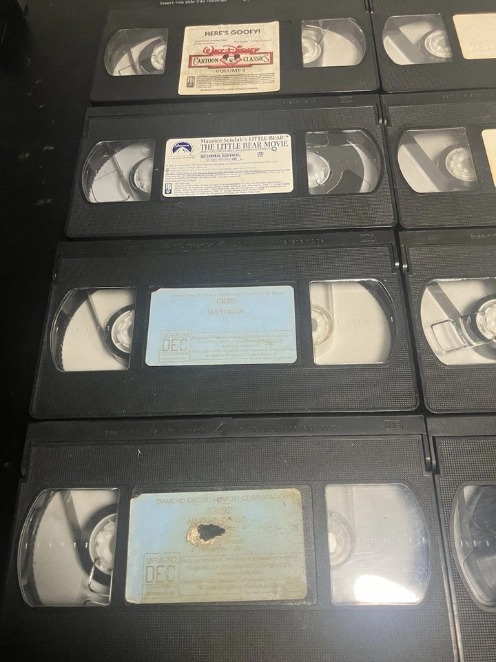 Лот из 37 видеокассет Disney Scooby Doo Nickelodeon Pokemon и многое другое - Изображение 4 из 4