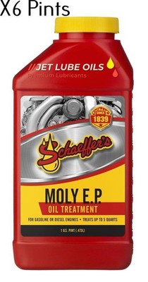 Schaeffer s 132 Moly EP Oil Treatment 6 Pints