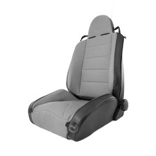 Rugged Ridge Rrc Off Road Racing Seat Reclinable Gray For 97-06 Jeep Wrangler T