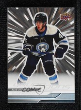 2024-25 Upper Deck Series 1 Young Guns Outburst Silver Gavin Brindley #207 1j3a