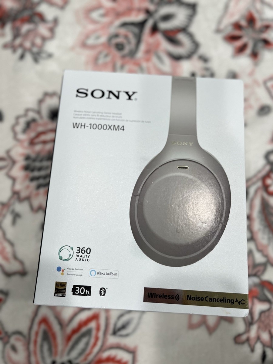 【訳あり中古品】SONY WH-1000XM4 SONY 【中古】WH-1000XM4 WM サイレントホワイト【日本橋】 – e