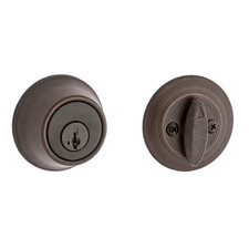 Cerradura de seguridad SmartKey bronce veneciano cerrojo monocilíndrico Kwikset Microban