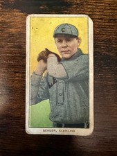 1909-11-T206 Heinie Berger-Cleveland AND Ed Walsh-1911 T205-MISPRINT/CUT