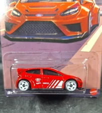 HOT WHEELS SILVER SERIES COMPACT KINGS '12 FORD FIESTA RED NEW FREE SHIPPING 